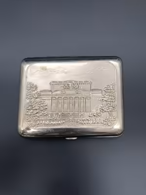 купить Портсигар «Александринский театр», металл, СССР, 1960-1980 гг.