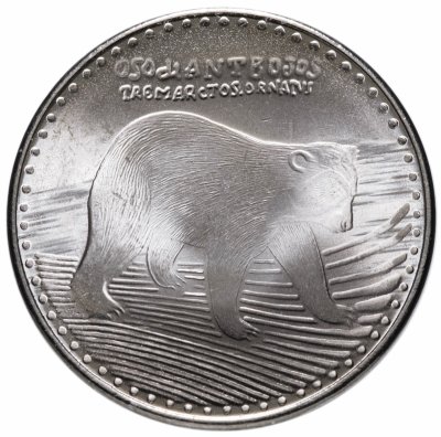 купить Колумбия 50 песо (pesos) 2018 Медведь