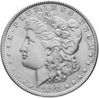купить США 1 доллар 1890 (Моргановский доллар)