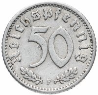купить Германия (Третий рейх) 50 рейхспфеннигов (reichspfennig) 1935 F