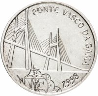 купить Португалия 500 эскудо (escudos) 1998 год (Открытие моста Васко да Гама)