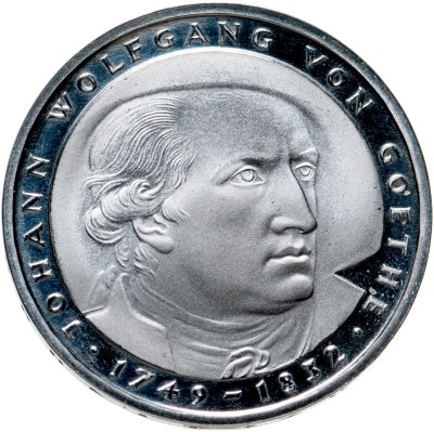 купить Германия 5 марок (deutsche mark) 1982 150 лет со дня смерти Иоганна Вольфганга фон Гёте