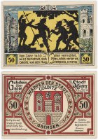 купить Германия (Саксония: Кольдиц) 50 пфеннигов 1921 (239.1/B1, тип I)