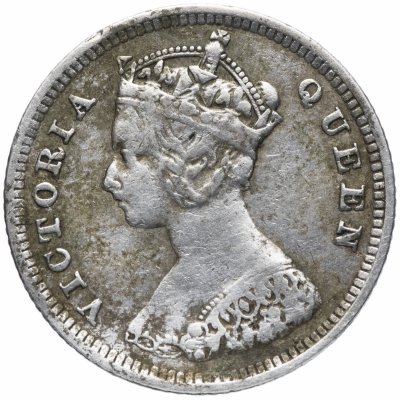 купить Гонконг 10 центов (cents) 1893