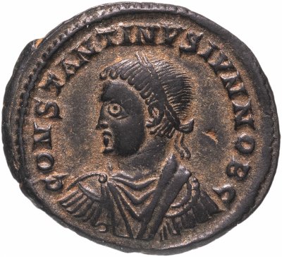 купить Римская империя, Константин II, 317-340 годы, нуммий.