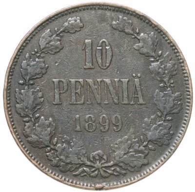купить 10 пенни (pennia) 1899