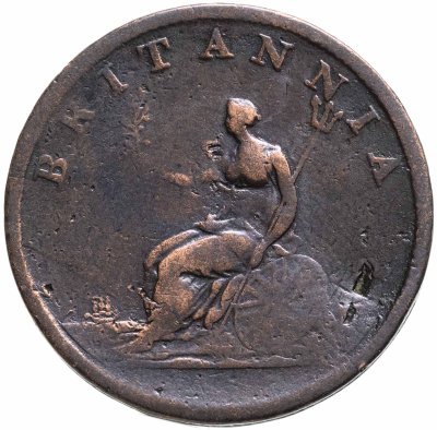 купить Великобритания 1 пенни 1806