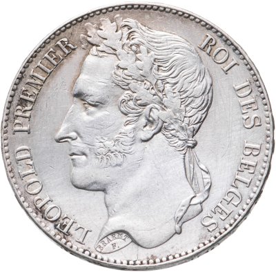 купить Бельгия 5 франков 1848