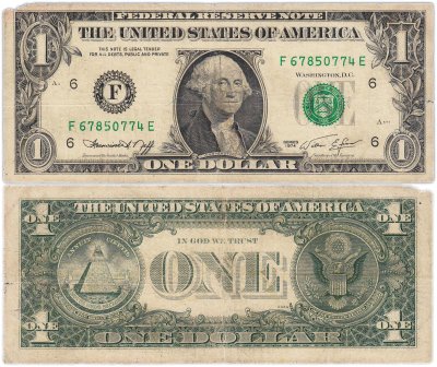 купить США 1 доллар 1974 F-Атланта