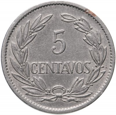 купить Эквадор 5 сентаво (centavos) 1919