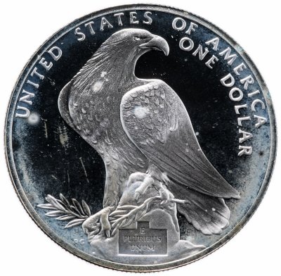 купить США 1 доллар (dollar) 1984 S XXIII летние Олимпийские Игры 1984 в Лос-Анджелесе знак монетного двора "S" - Сан-Франциско