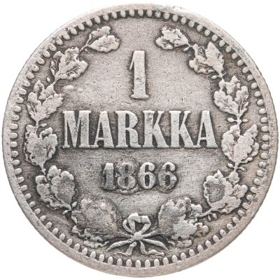 купить 1 марка 1866 S