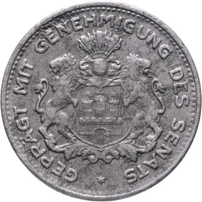 купить Германия, Гамбург, нотгельд 5/100 марки 1923