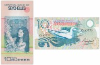 Купить Сейшельские острова 10 рупий 1983 (Pick 28a)