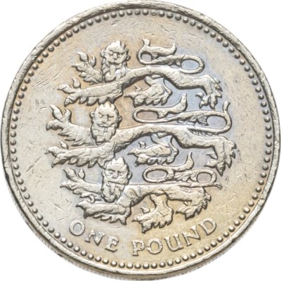 купить Великобритания 1 фунт (pound) 2002