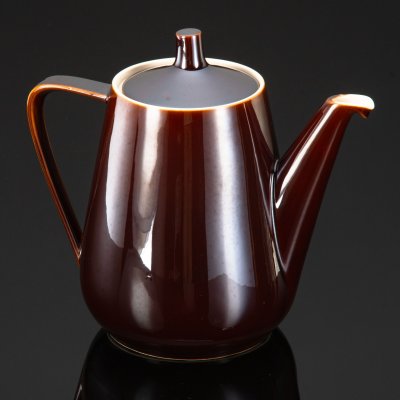 купить Чайник с лаконичным декором, керамика, глазурь, Villeroy & Boch, Люксембург, 1960-1980 гг.