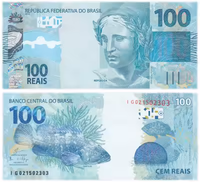 купить Бразилия 100 реалов 2010 (Pick 257)