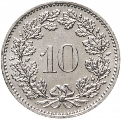 купить Швейцария 10 раппенов (rappen) 1957-2021, случайная дата