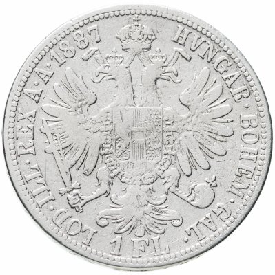купить Австрия 1 флорин (florin) 1887