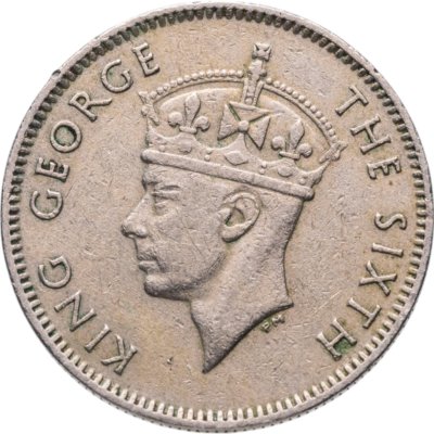 купить Маврикий Британский 1/4 рупии (rupee) 1951 Георг VI