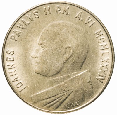 купить Ватикан 200 лир (lire) 1984 "Год мира"