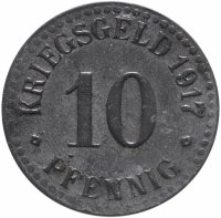 купить Германия (Кассель) нотгельд 10 пфеннигов 1917