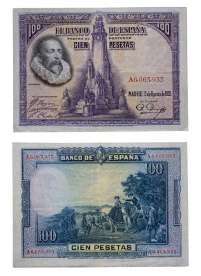 купить Испания 100 песет 1928 (Pick 76)