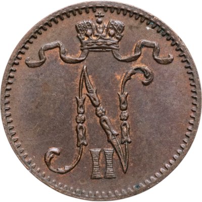 купить 1 пенни (penni) 1913 Российская Финляндия