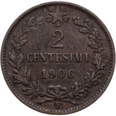 купить Италия 2 чентезимо (centesimi) 1903-1906, случайный год