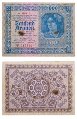 купить Австрия 1000 крон 1922