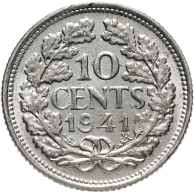 купить Нидерланды 10 центов (cents) 1941
