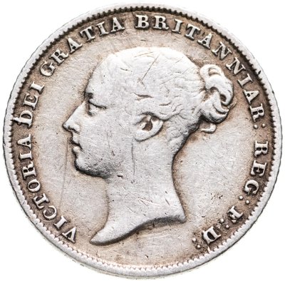 купить Великобритания 6 пенсов (pence) 1853