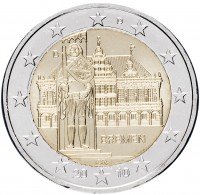 Купить Германия 2 евро 2010 D "Федеральные земли Германии: Бремен"