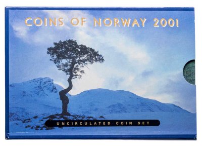 купить Норвегия набор из 5 монет в буклете 2001