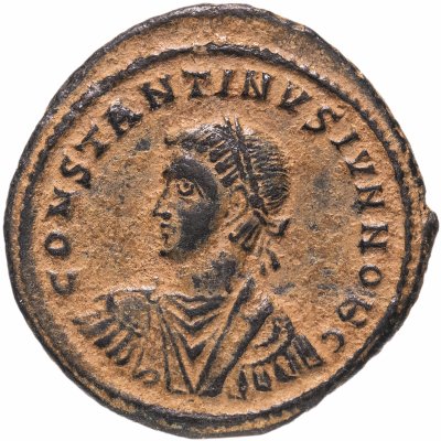 купить Римская империя, Константин II, 317-340 годы, нуммий.