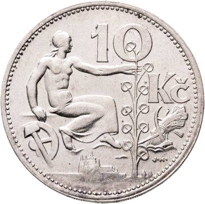 купить Чехословакия 10 крон (korun) 1932