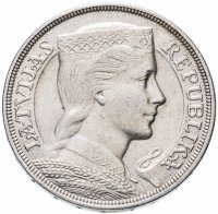 Купить Латвия 5 латов (lati) 1932