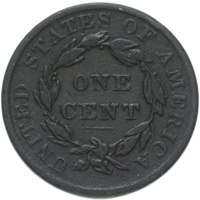 купить США 1 цент 1837