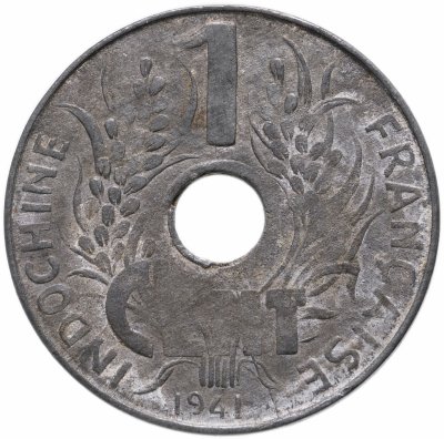 купить Французский Индокитай 1 сантим (centime) 1941