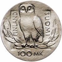 купить 100 марок (markkaa) 1990 H-M 350 лет Хельсинкскому университету