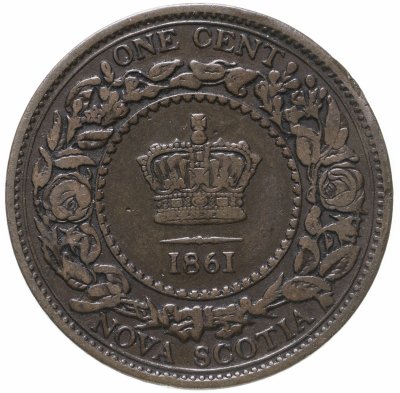 купить Канада, Новая Шотландия 1 цент (cent) 1861