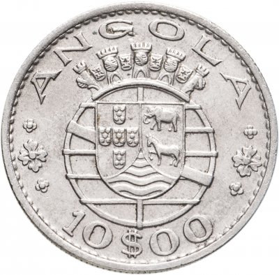 купить Португальская Ангола 10 эскудо (escudos) 1969-1970