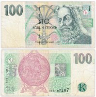 купить Чехия 100 крон 1997 (Pick 18a)