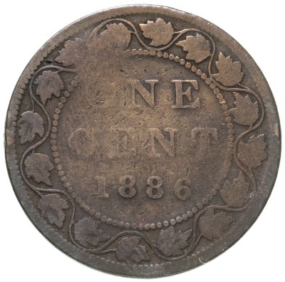 купить Канада 1 цент (cent) 1886