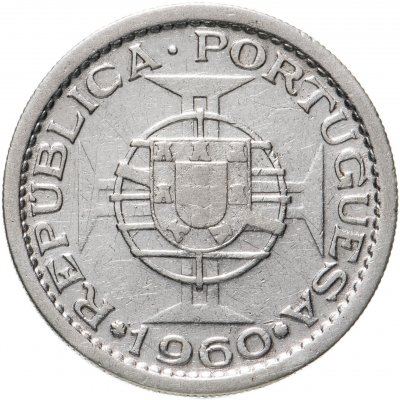 купить Португальский Мозамбик 5 эскудо (escudos) 1960