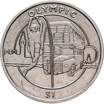 купить Сьерра-Леоне 1 доллар (dollar) 2012 "XXX летние Олимпийские Игры, Лондон 2012 - Баскетбол"