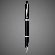купить Ручка-роллер Aurora Ipsilon Deluxe Black Barrel Chrome Plated CT, в подарочной коробке, Лаки и смолы: лак, родий, смола, хром, 2026 г.