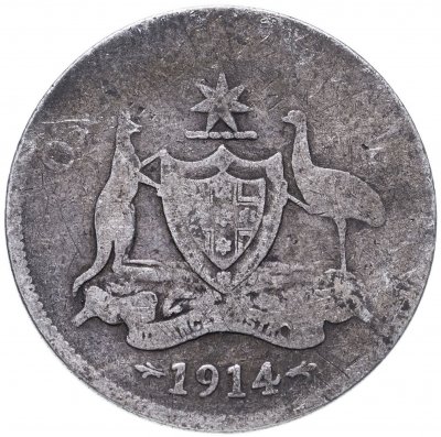 купить Австралия 1 шиллинг 1914