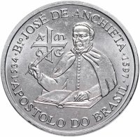 купить Португалия 200 эскудо (escudos) 1997 "400 лет со дня смерти Хосе де Анчьета"
