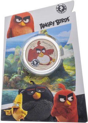 купить Сьерра-Леоне 1 доллар 2018 "Angry Birds - Рэд"